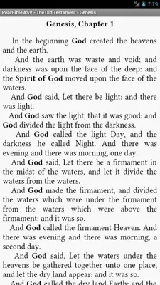 Bible LSG android App screenshot 1