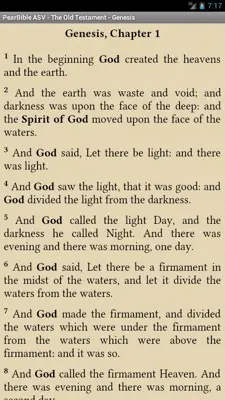 Bible LSG android App screenshot 2